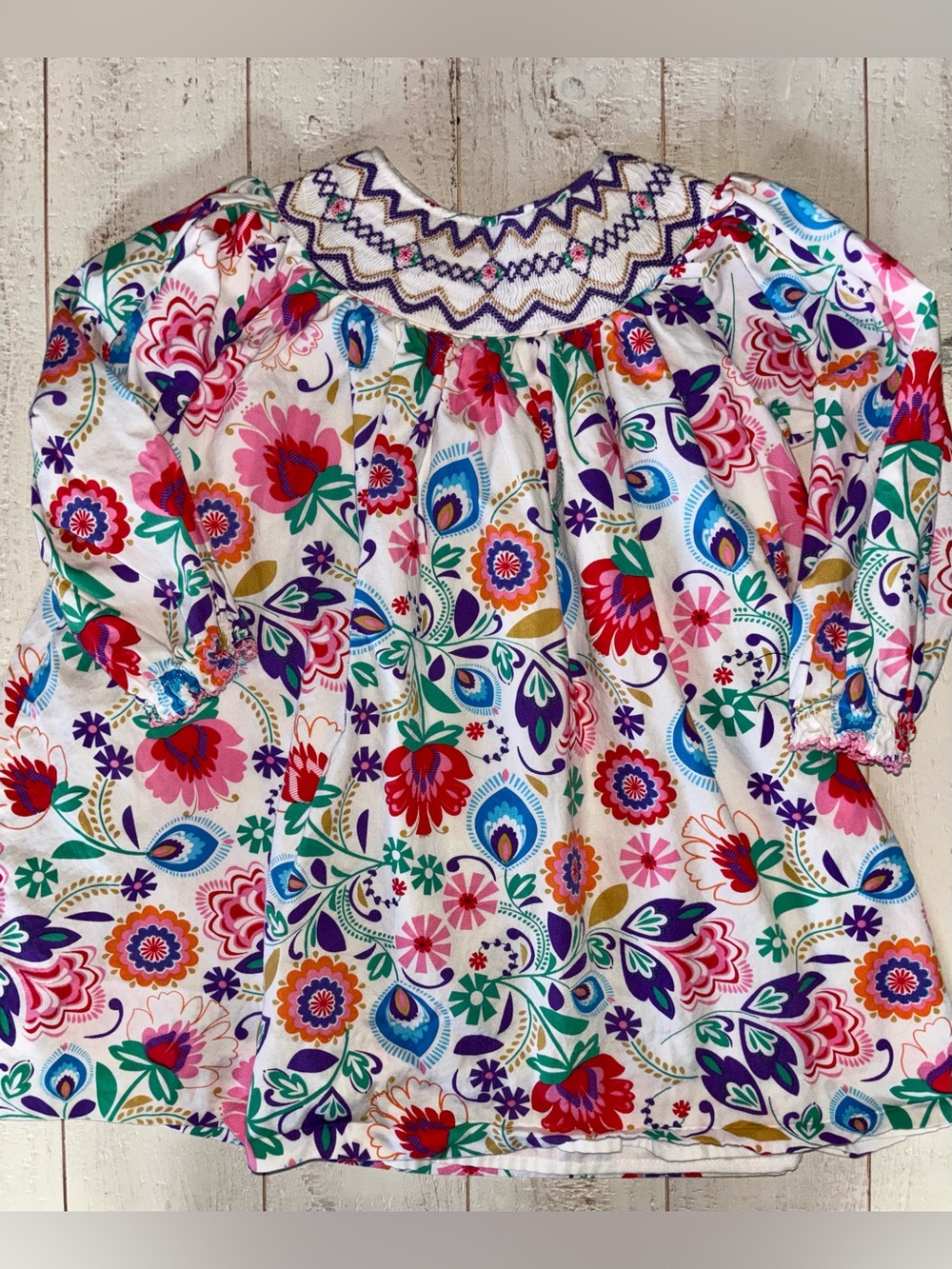 Smocked Marmellata Little Girls Dress